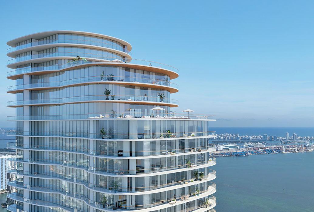 Cipriani Residences in Miami, Florida. 